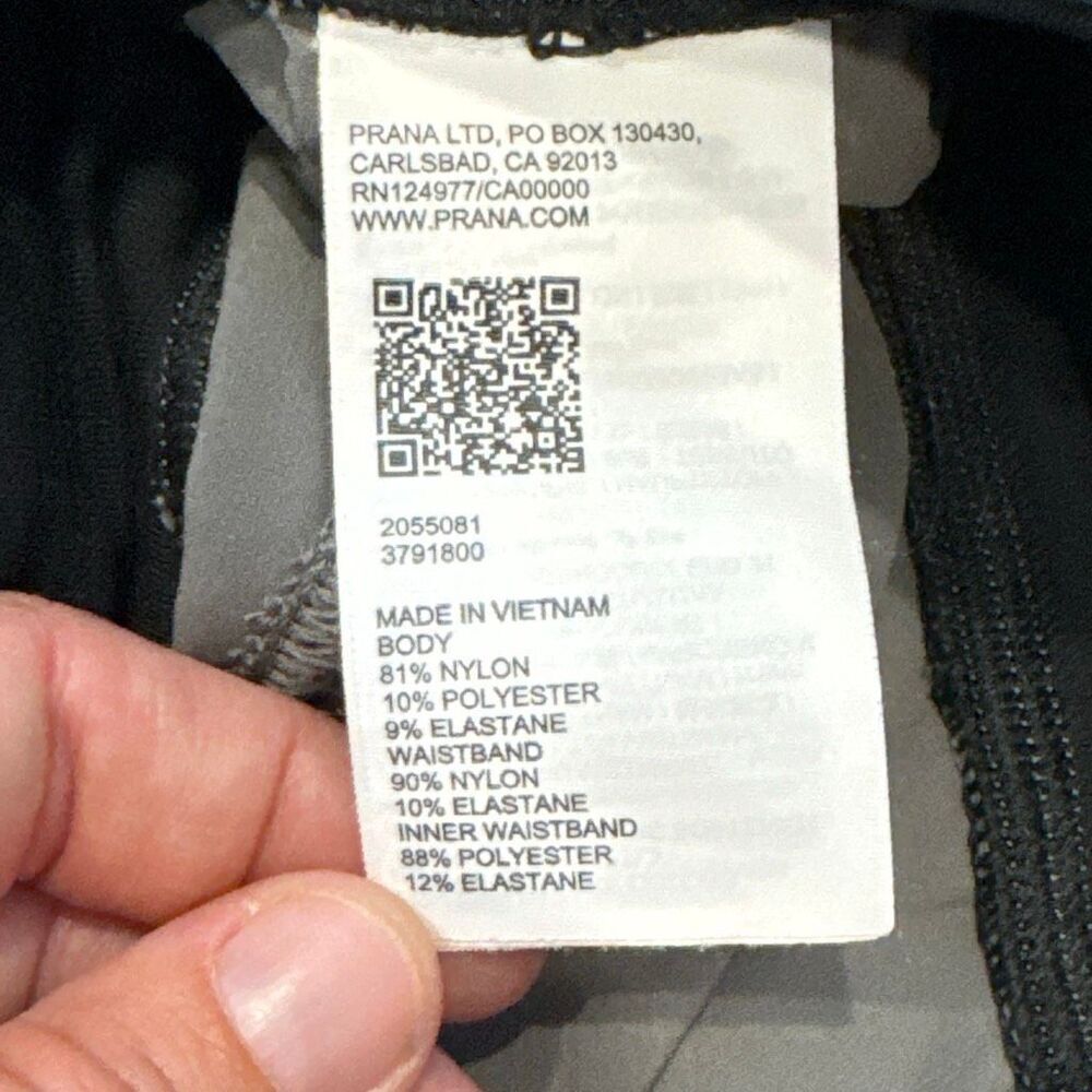 PrAna gray nylon pants size small - Picture 3 of 5